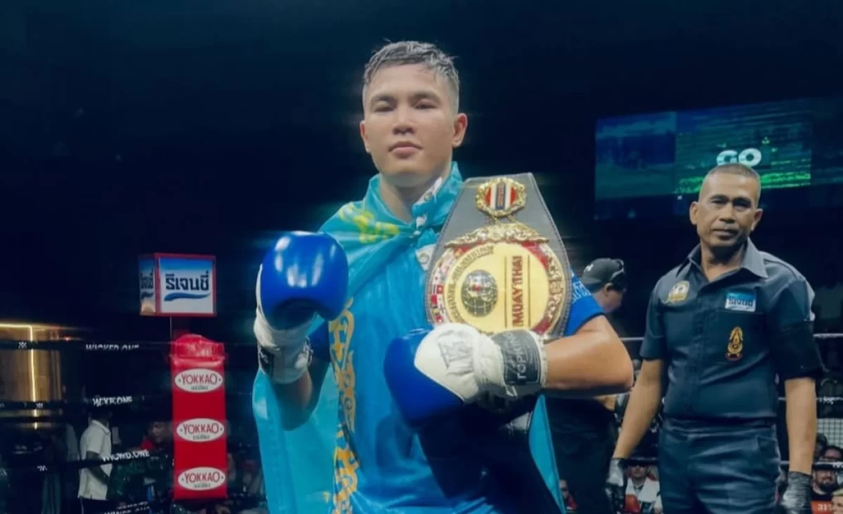 17 жастағы қазақ титулдық жекпе-жекте нокаутпен жеңіске жетті