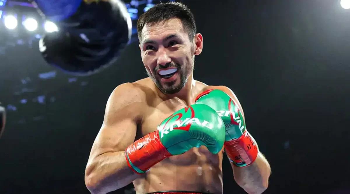 Жәнібек Әлімханұлы Эрисланди Лараны нокаутқа түсіруге уәде берді