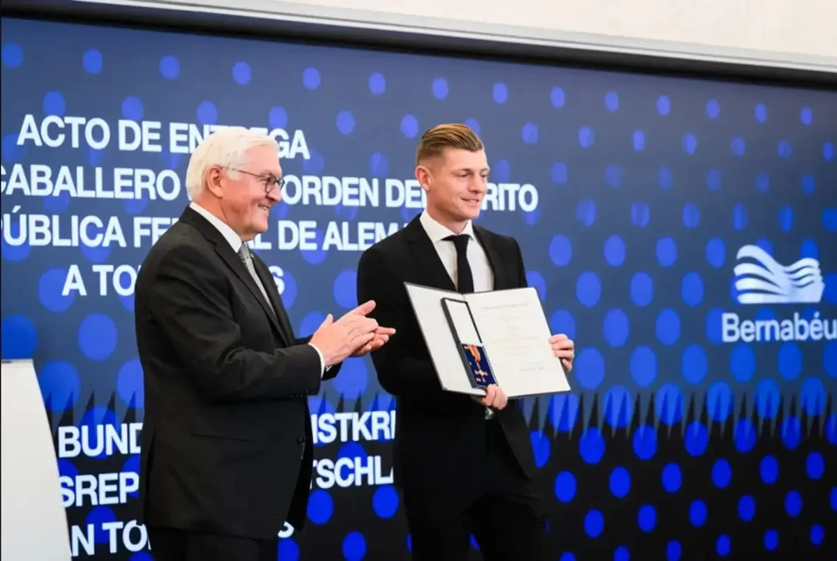 Тони Кроос орденмен марапатталды