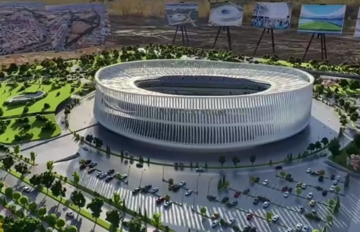 Елдегі ең үлкен стадион 45 мың жанкүйерге лайықталады