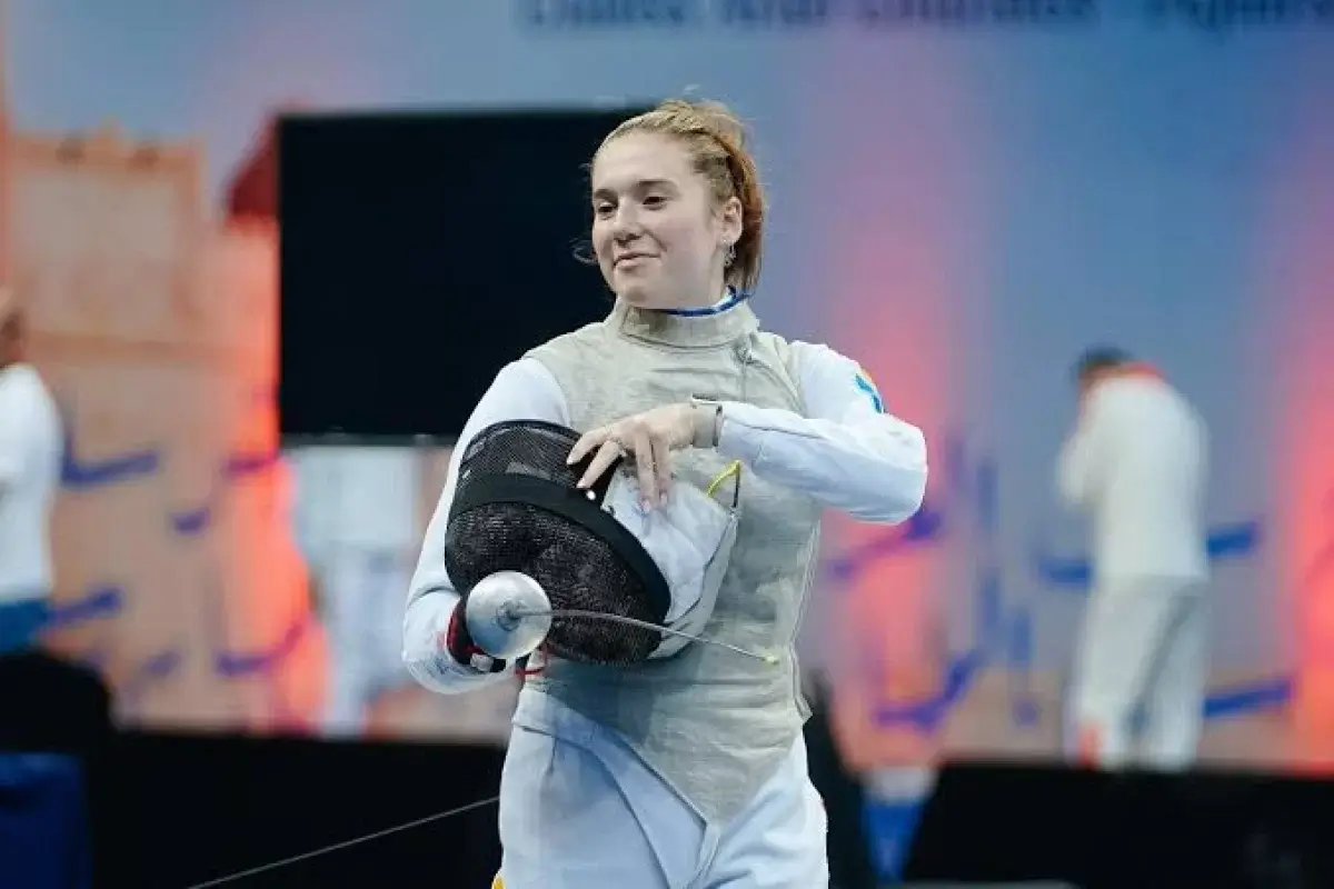 Қазақстандық семсерші әлем кубогы кезеңінде күміс жүлде иеленді