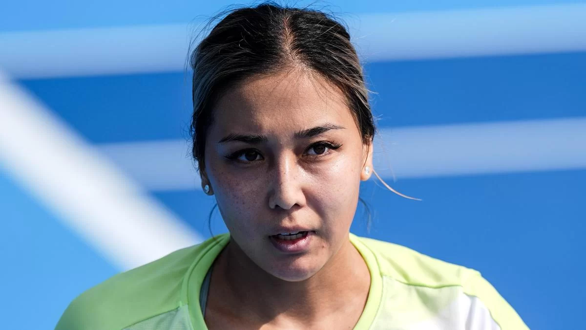 Зарина Дияс Australian Open-2026 турнирін бірінші айналымда аяқтады