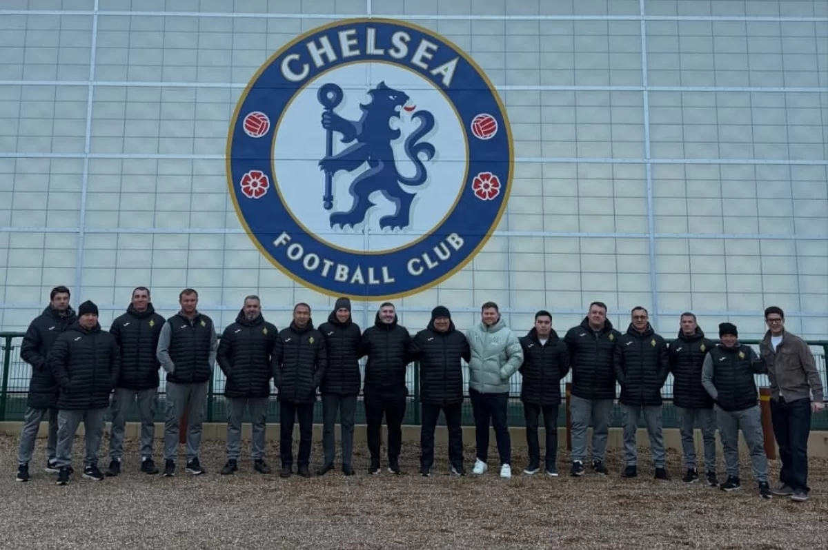 "Қайрат" делегациясы "Челсидің" жаттығу базасында болды (ВИДЕО)