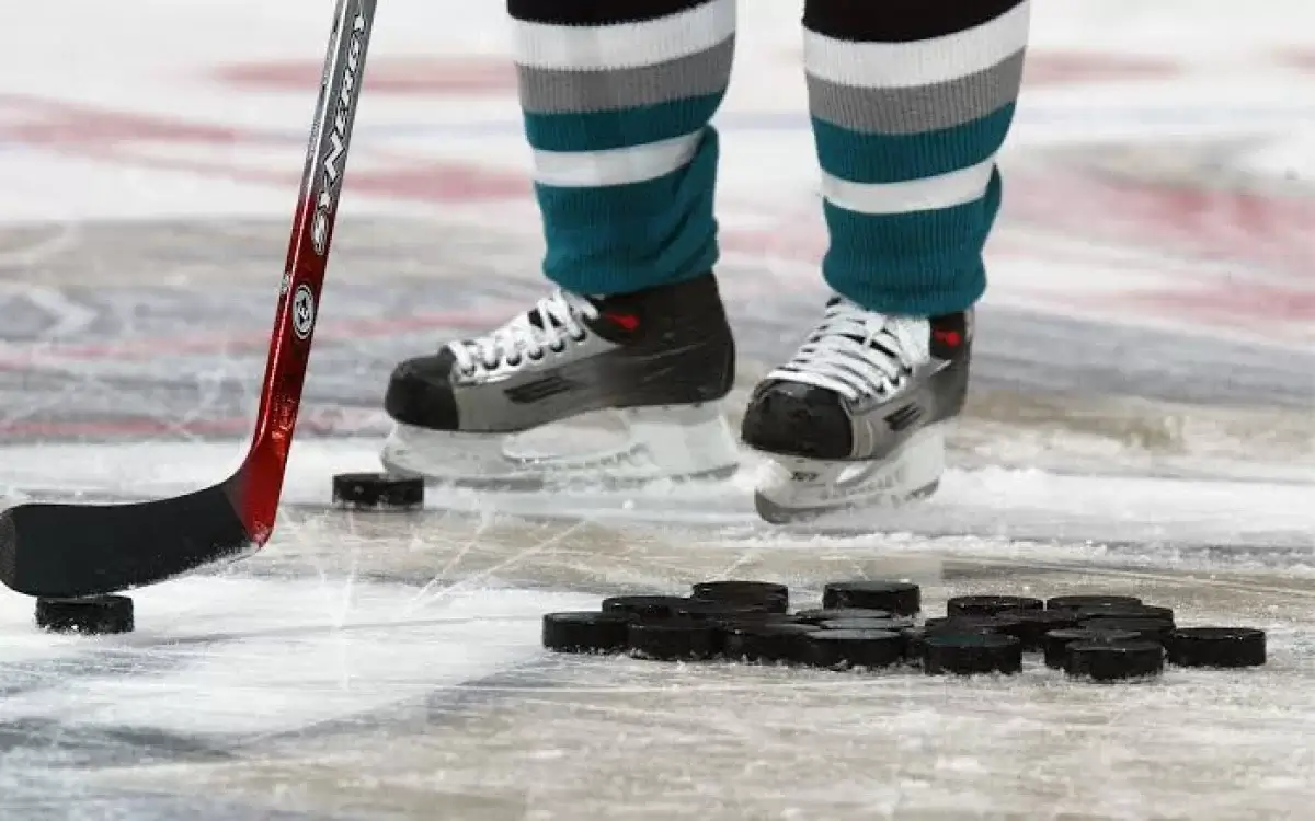 Қазақстанда хоккей матчында ойыншы көз жұмды (ВИДЕО)