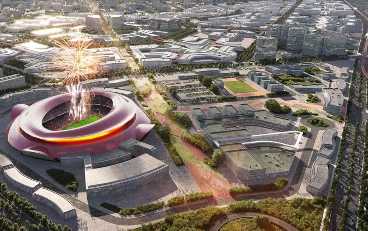 Қазақстан рекордтық стадион жобасынан бас тартты