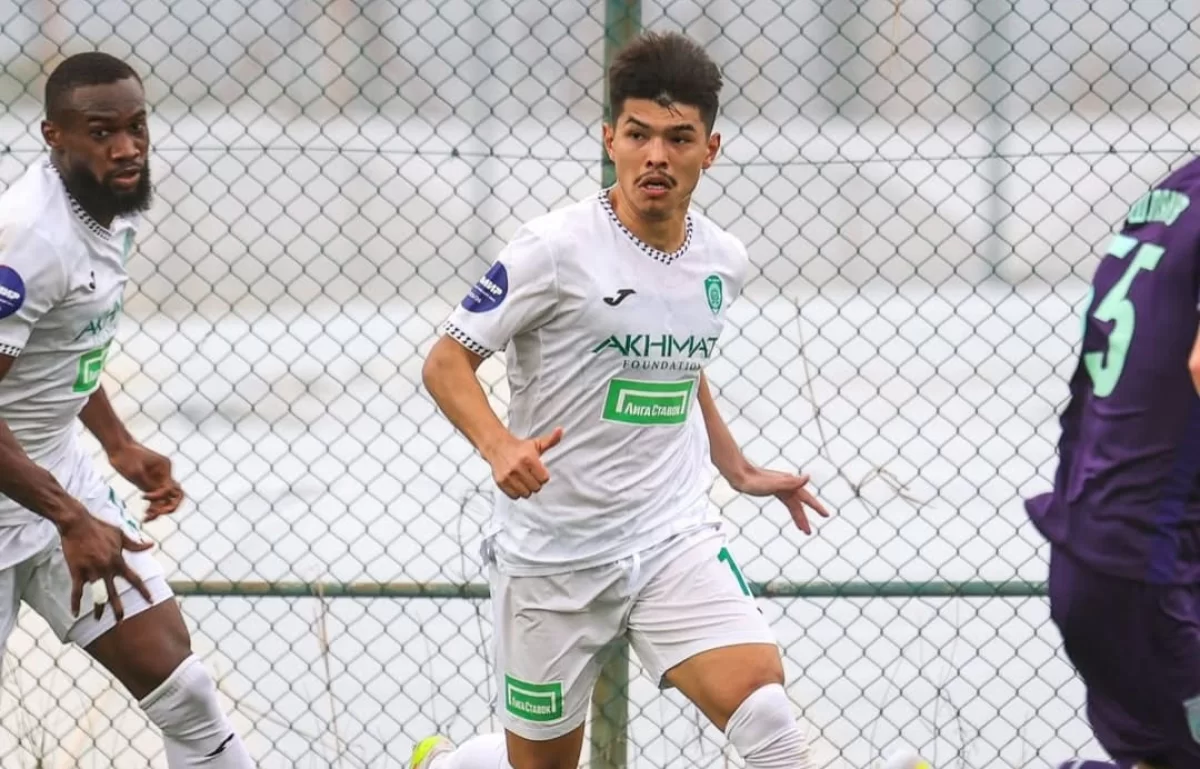 Ғалымжан Кенжебек "Ахмат" үшін әдемі гол соқты (ВИДЕО)