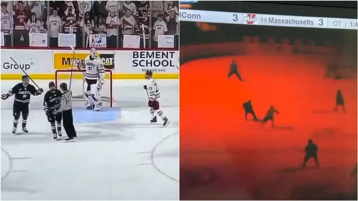 Уыстан жеңіс сусыған кездесу: Аяқ астынан аренада жарық сөніп қалды (ВИДЕО)