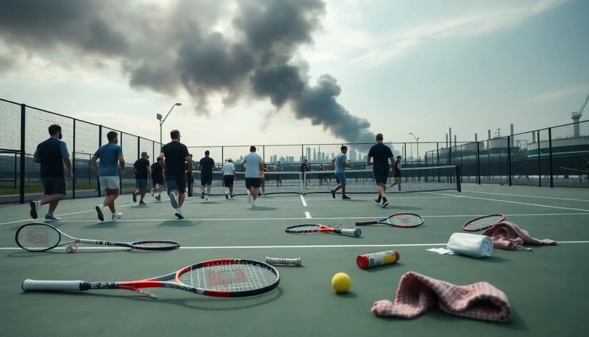 ATP Фуджейрадағы теннисшілерді тегін эвакуациялайды