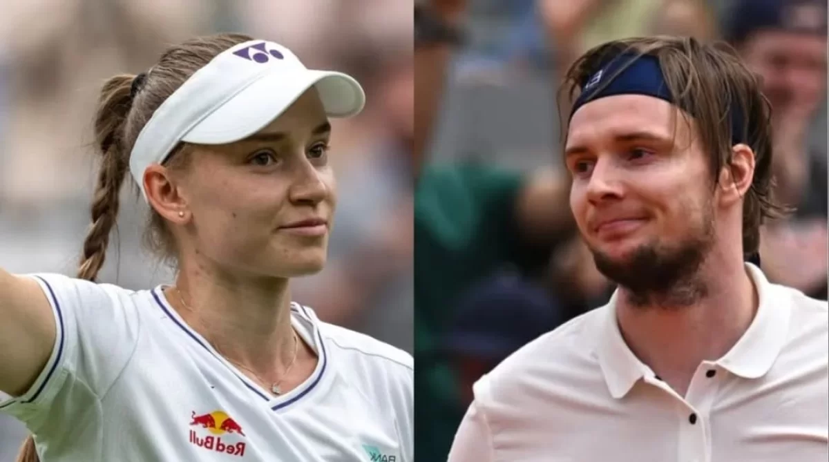 Елена Рыбакина мен Александр Бублик қазақы нақышта көрінді