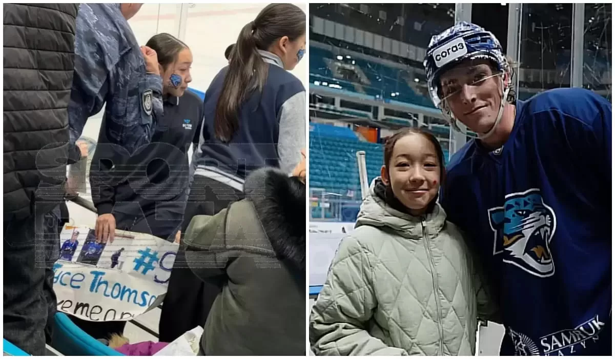 "Барыс" матчында мас жанкүйер жанжал шығарды