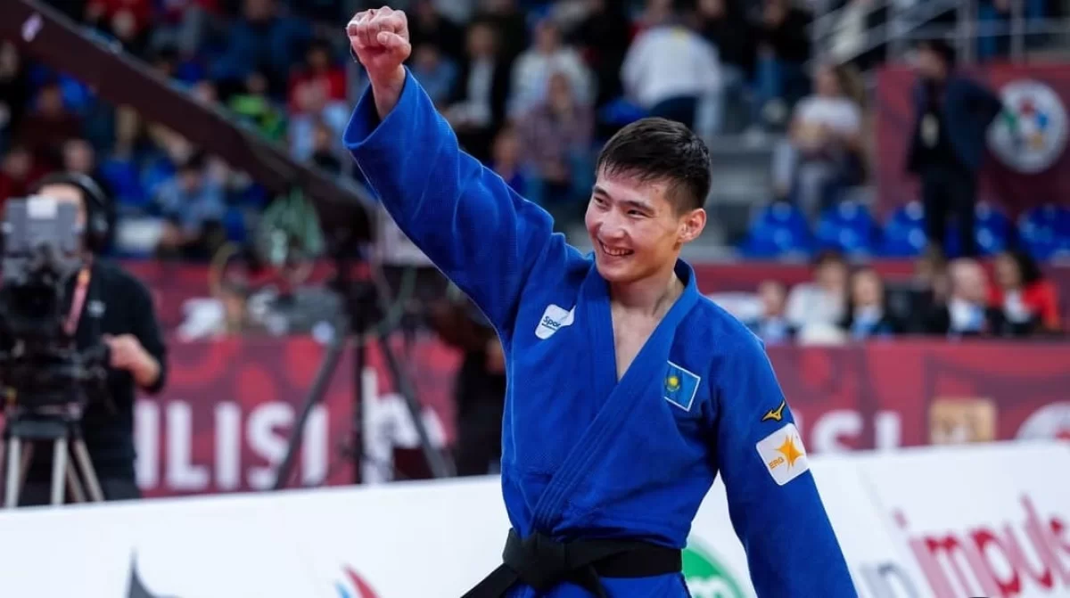 Қазақ дзюдошысы Grand Slam-ды бағындырды (ВИДЕО)