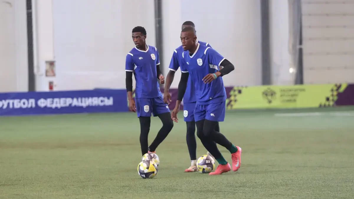 Африкалық команда Қазақстанмен шеберлік байқасу үшін Астанаға келді