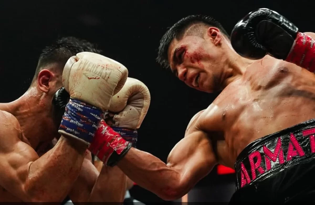 Қазақстандық боксшы WBA титулын қорғады (ВИДЕО)