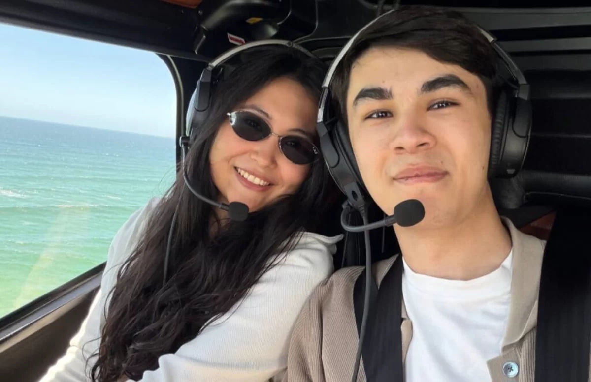 Бибісара Асаубаева демалысын Жавохир Синдаровпен бірге өткізді