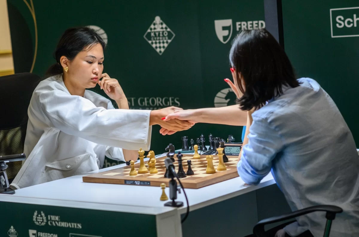 Бибісара Асаубаева титулға бір қадам жақындады