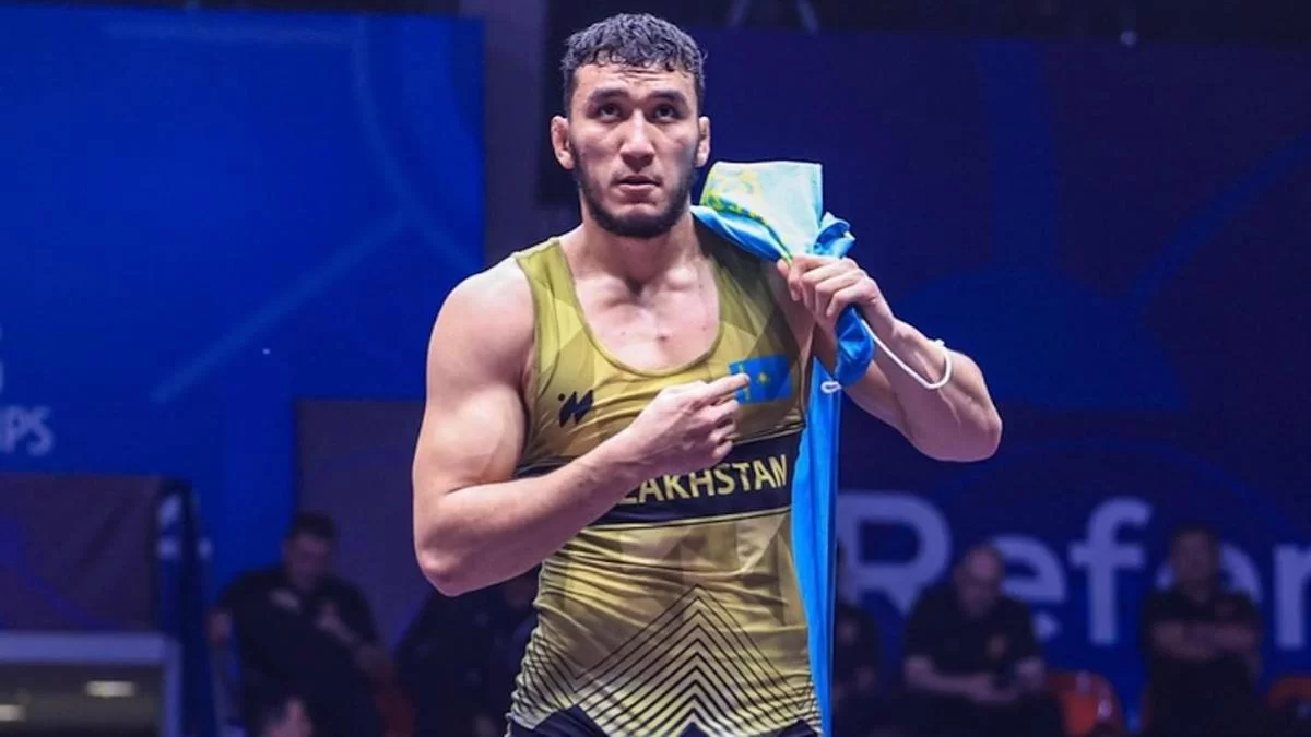 Ризабек Айтмұқан реванш алдында олимпиада чемпионымен көз арбасты (ВИДЕО)