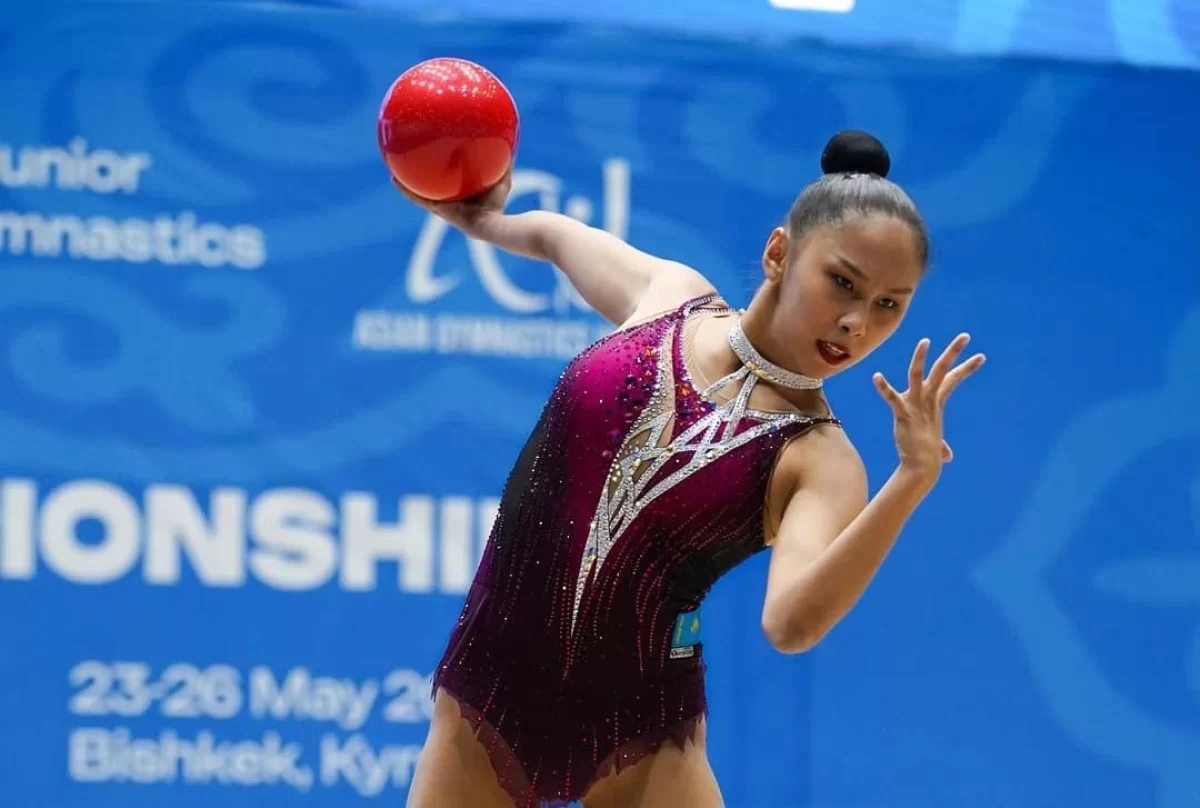 Қазақстан көркем гимнастикадан Азия чемпионатында күміс медаль жеңіп алды