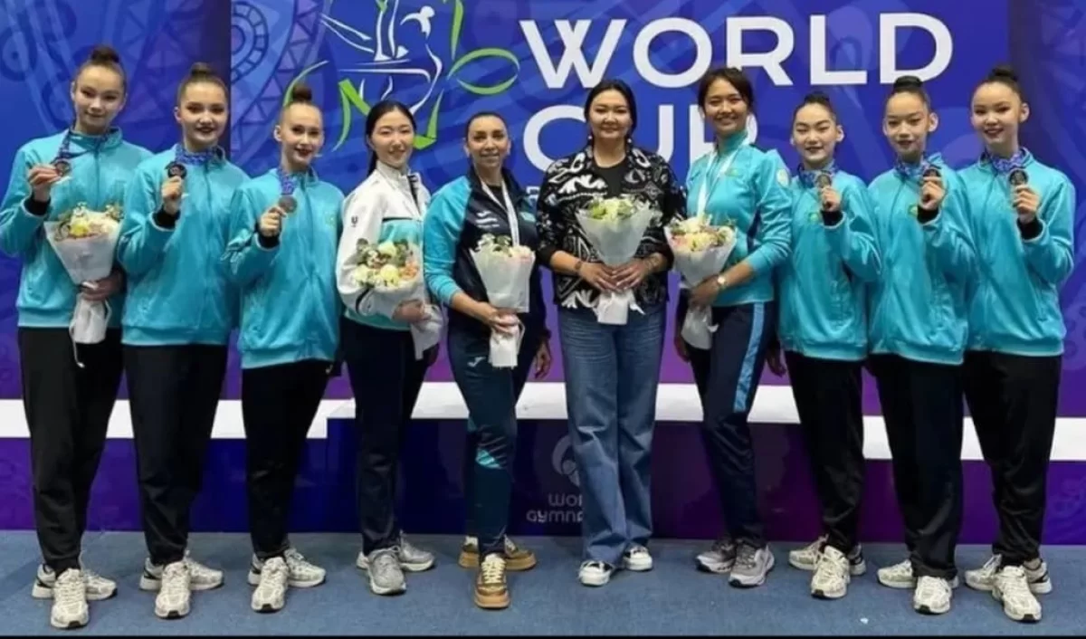 Гимнасшылар Азия чемпионатында үшінші медаль еншіледі