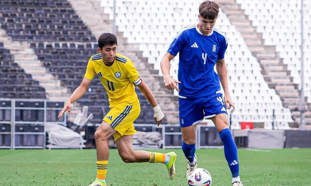 Қазақстан U-19 құрамасы Грекиядан жеңілгенімен Еуро-2027 іріктеуінің элиталық кезеңіне өтті (ВИДЕО)