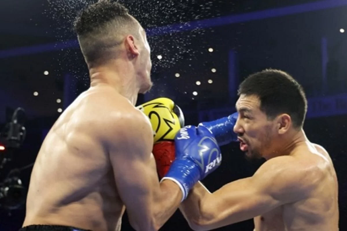 Top Rank Жәнібек Әлімханұлының мінсіз соққысын көрсетті