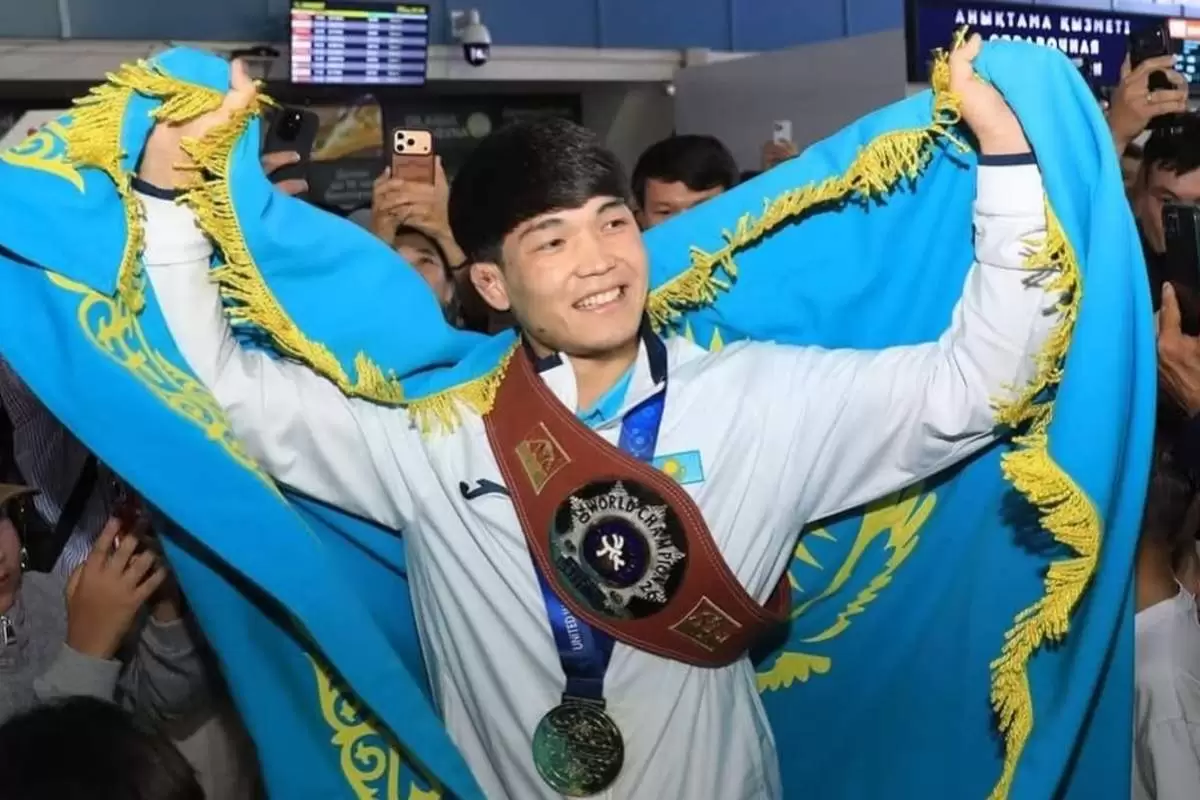 Қазақстандық әлем чемпионына көлік сыйға тартылды