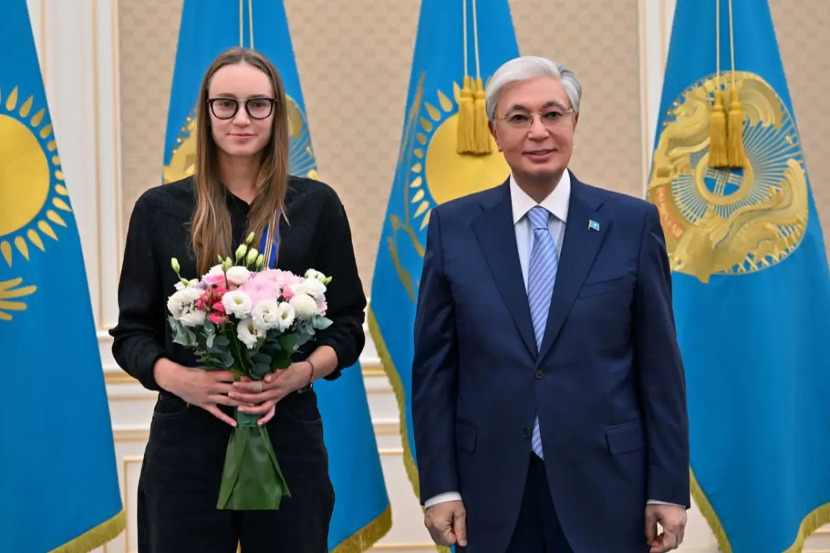Елена Рыбакина III дәрежелі "Барыс" орденімен марапатталды