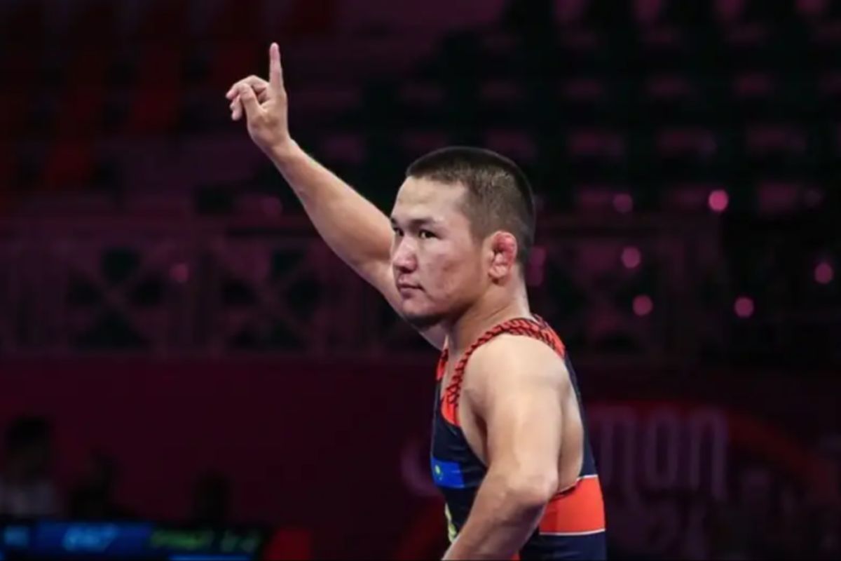 Еркін күрес шебері Мерей Базарбаев әлем чемпионы атанды