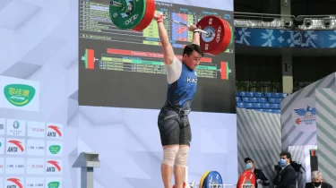 Ауыр атлет Нұрғиса Әділетұлы әлем чемпионы атанды