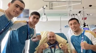 Париж Олимпиадасында өзбек бапкерін құтқарып қалған дәрігерлер марапатталды