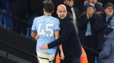 Гвардиола ірі жеңістен кейін Хусановтың ойынын жоғары бағалады