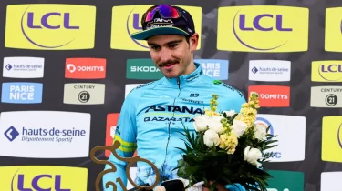 Италиялық велошабандоз "Астана" командасына жеңіс сыйлады