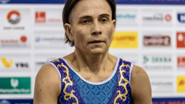 49 жастағы өзбекстандық гимнаст әлем кубогының қола медалін жеңіп алды