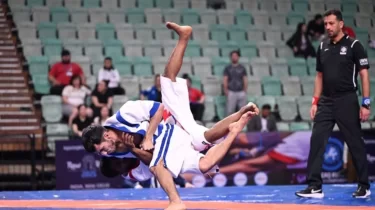 Балуандарымыз қазақ күресінен әлем чемпионатында тағы бес "алтын" жеңіп алды