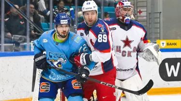 "Барыс" жауапсыз үш шайба жіберіп алды (ВИДЕО)