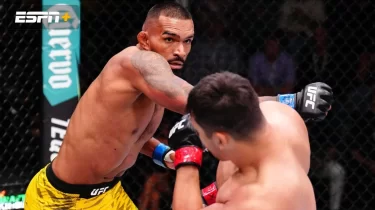 Дияр Нұрғожайдың UFC-дегі алғашқы жекпе-жегі сенсациямен аяқталды (ВИДЕО)