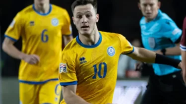 Қазақстан Лихтенштейнді жеңіп, алғашқы үш ұпайын иеленді (ВИДЕО)