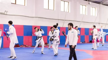 Есбол Сұлтановтың шәкірттері беделді жарыс қарсаңында жаттығу жиынын өткізді