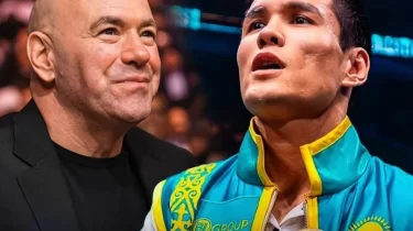 Данияр Елеусінов Дана Уайттың турниріне дайындалып жатыр (ВИДЕО)