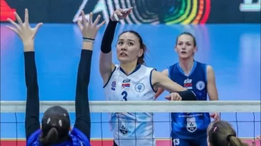 Қазақстанның үздік волейболшы қызы Сербия чемпионатының жартылай финалына өтті