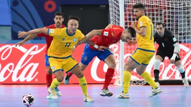 Қазақстан футзал құрамасы ФИФА-ның жаңартылған рейтингінде екі сатыға төмендеді