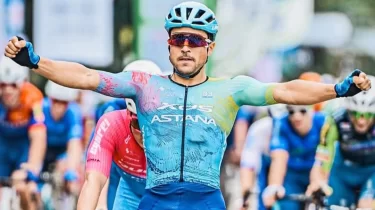 "Астана" командасының велошабандозы "Хайнань турында" жеңіске жетті