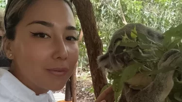 Қазақстандық теннисшілер коаламен суретке түсіп, Австралия зообағын тамашалады (ФОТО)