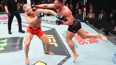 UFC 314: Пимблетт пен Чендлер жекпе-жегі қан-жоса нокаутпен аяқталды (ВИДЕО)