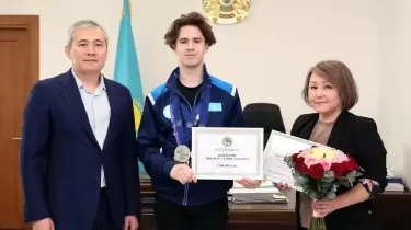Михаил Шайдоров Алматы әкімдігінен 2,5 миллион теңге сыйақы алды