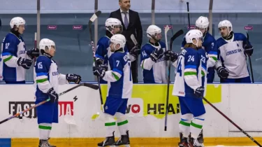 Хоккейден Өзбекстан құрамасының матчы 20:0 есебімен аяқталды