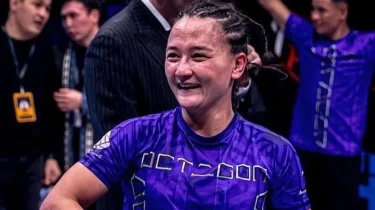 Аян Тұрсынның жекпе-жегі жанкүйерлерді шошытты – чемпиондық титул қолдан кетті (ВИДЕО)