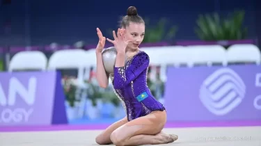 Қазақстандық гимнасшы қыздар әлем кубогында қола медаль иемденді (ВИДЕО)