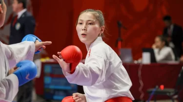 Қазақстандық каратэші Мысырдағы беделді турнирде "күміс" еншіледі