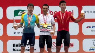 Қазақстан маунтинбайктен Азия чемпионатында күміс медаль жеңіп алды