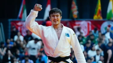 Қазақстандық дзюдошы Азия чемпионатының қола жүлдегері атанды (ВИДЕО)
